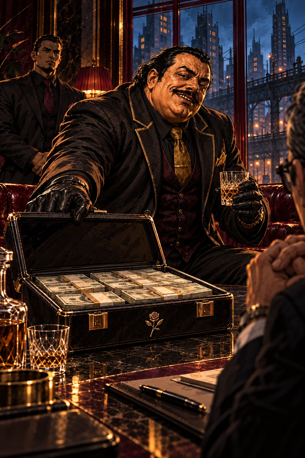 The painting of The Bribery Expert