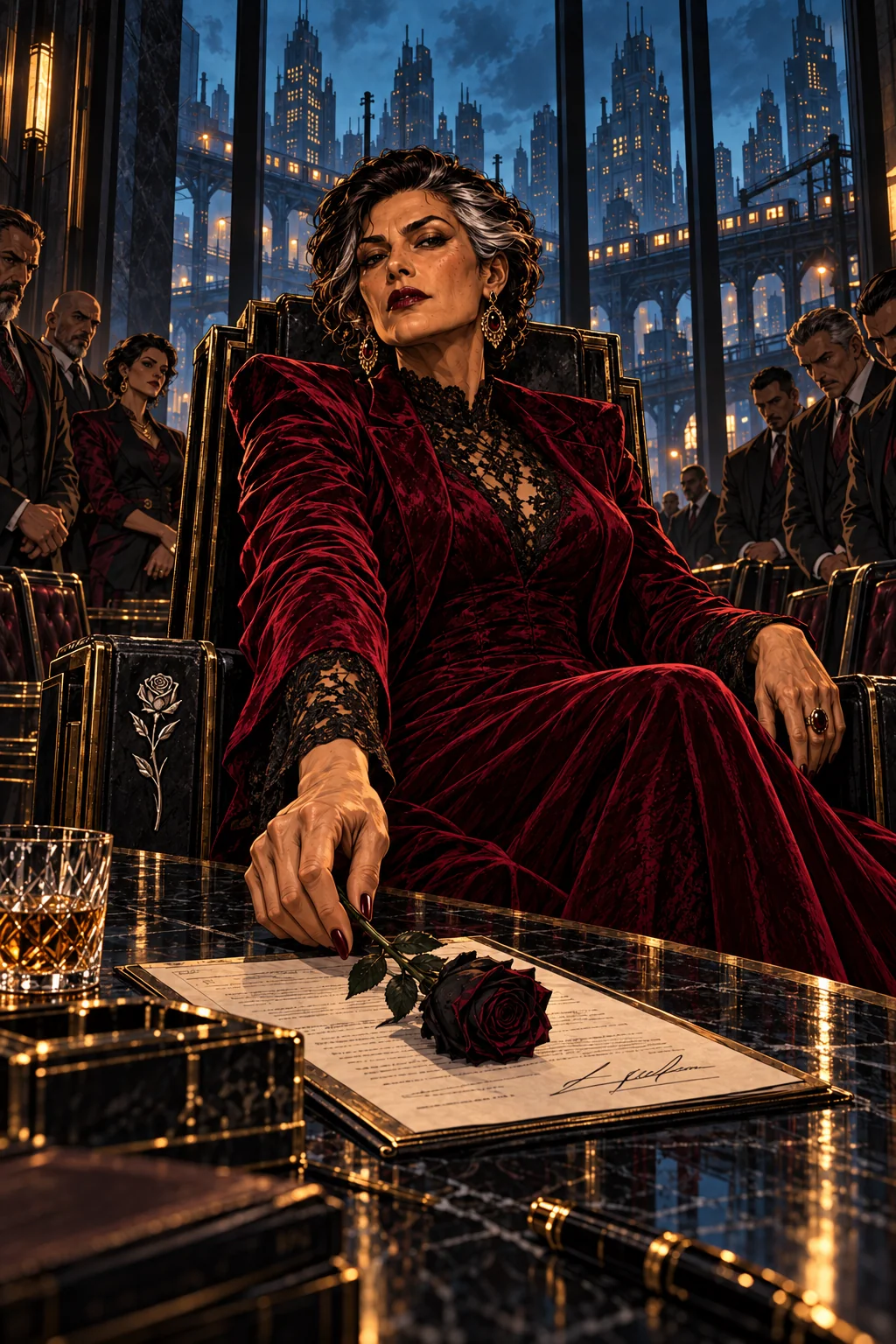 The painting of Donna Rosa