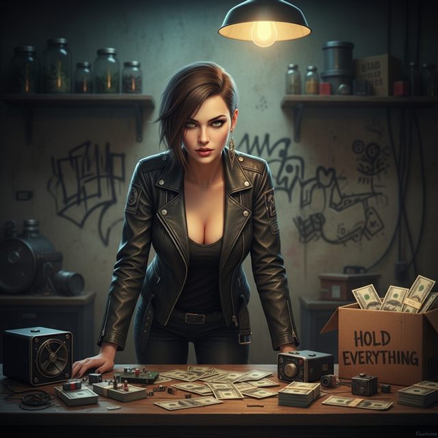 Livia the Fencer — Street Wars card art