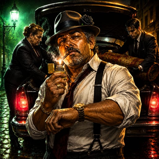 Tony Calvino, the Fixer — Street Wars card art