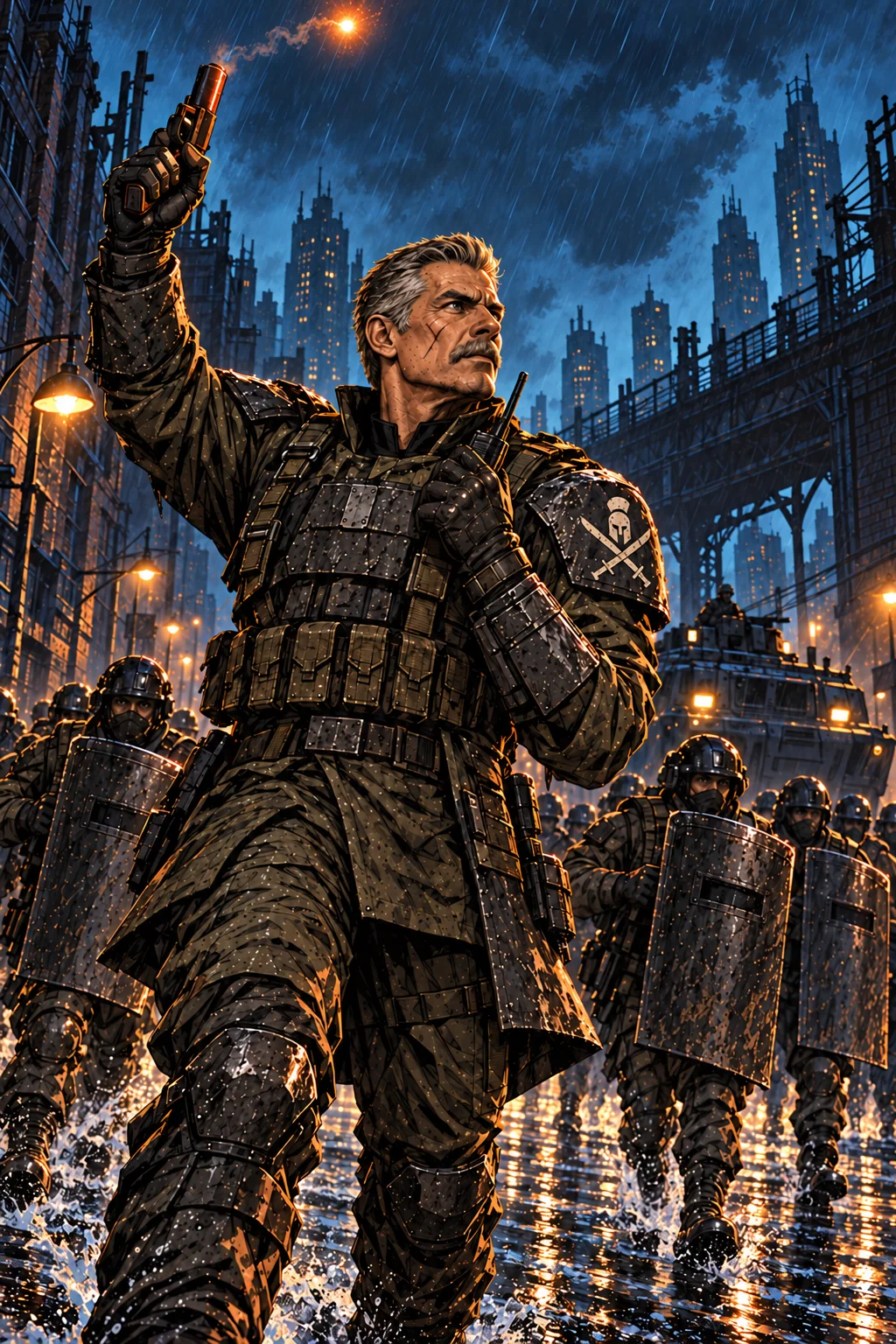The painting of Col. Reeve Mercer
