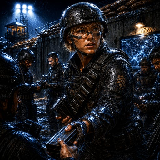 Cpl. Lena Voss — Street Wars card art