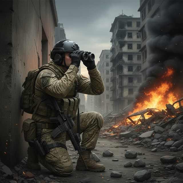 Recon Scout — Street Wars card art