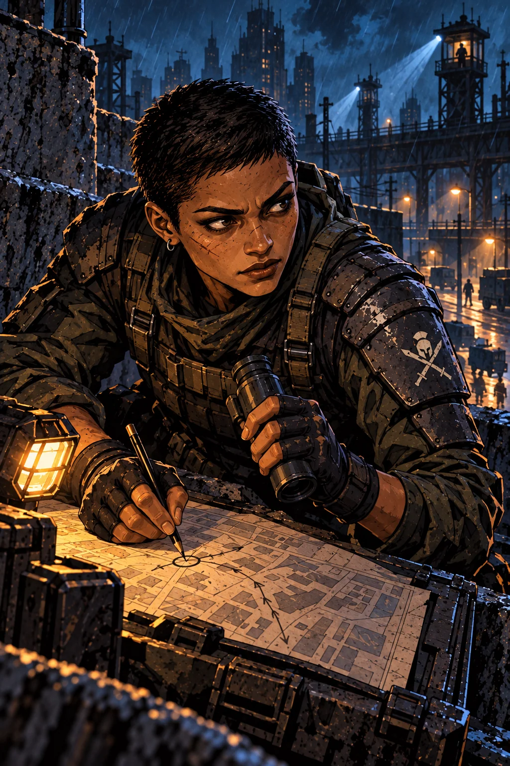 The painting of Recon Scout