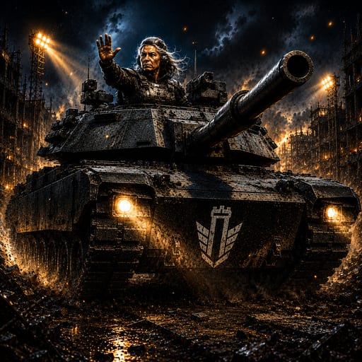 Main Battle Tank — Street Wars card art