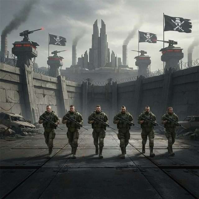 Fortress Garrison — Street Wars card art