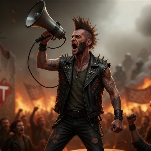 The Agitator — Street Wars card art