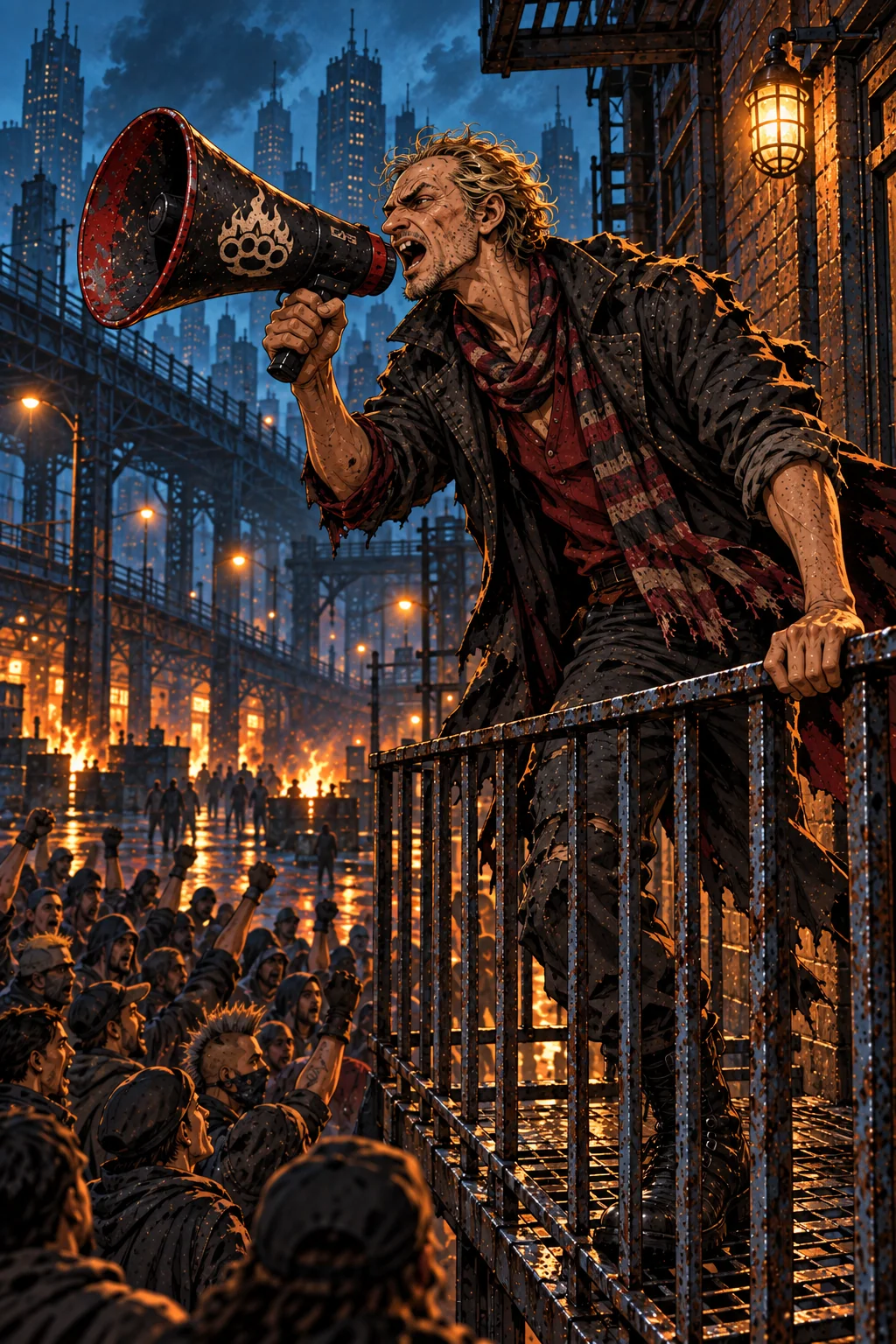 The painting of The Agitator
