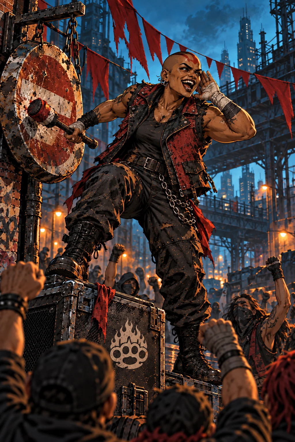 The painting of Chaos Caller