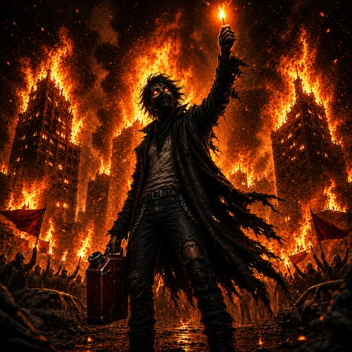 Torch the Firebug — Street Wars card art