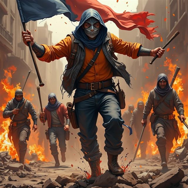 Zane Voss — Street Wars card art