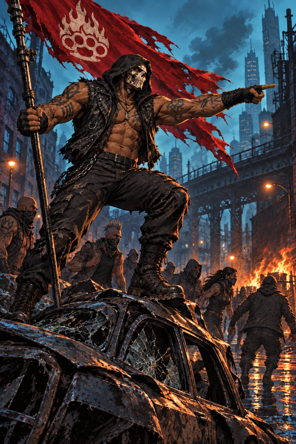 The painting of Zane Voss