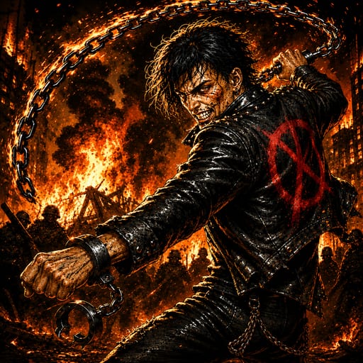 Jagger the Chainbreaker — Street Wars card art