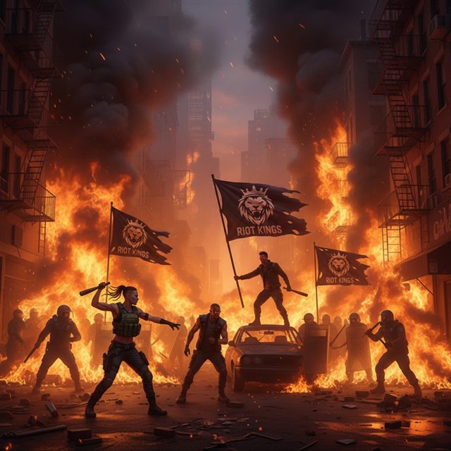 Riot Mob — Street Wars card art