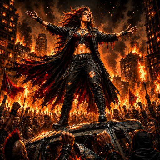 Vera, Crowd Boss — Street Wars card art