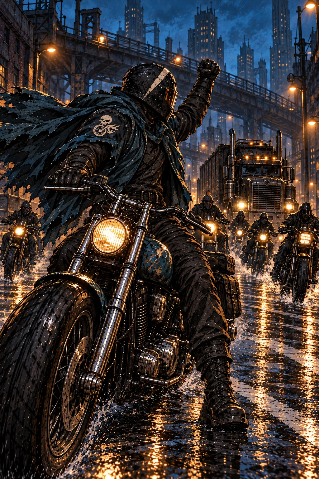 The painting of Convoy Leader