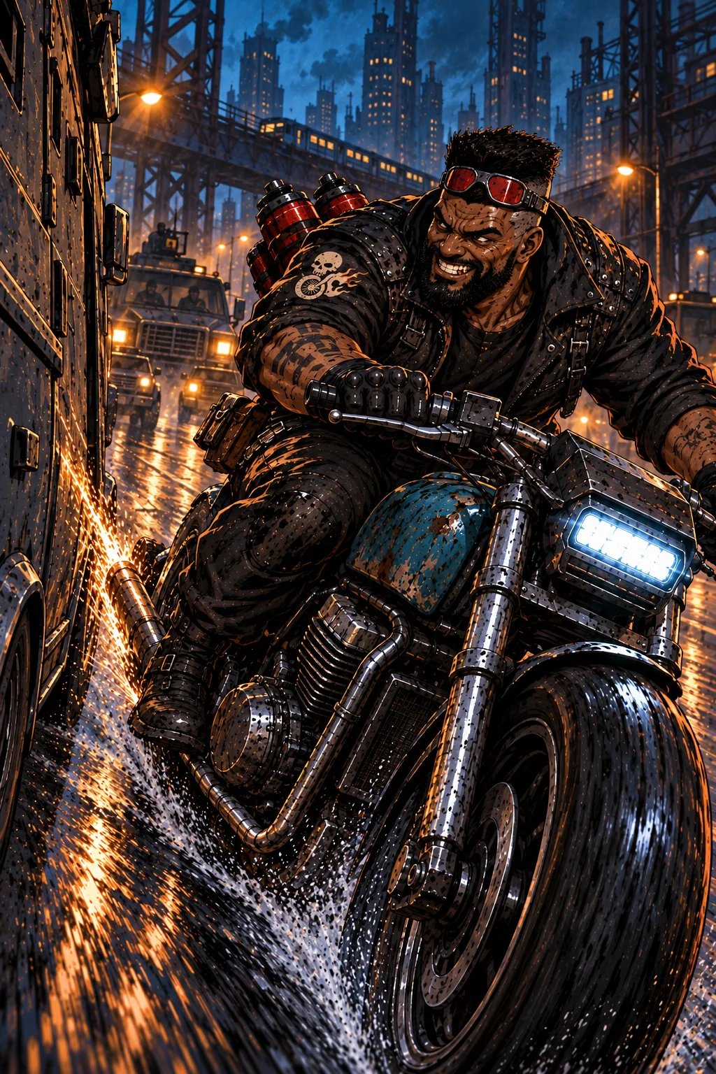 The painting of Eli Nitro
