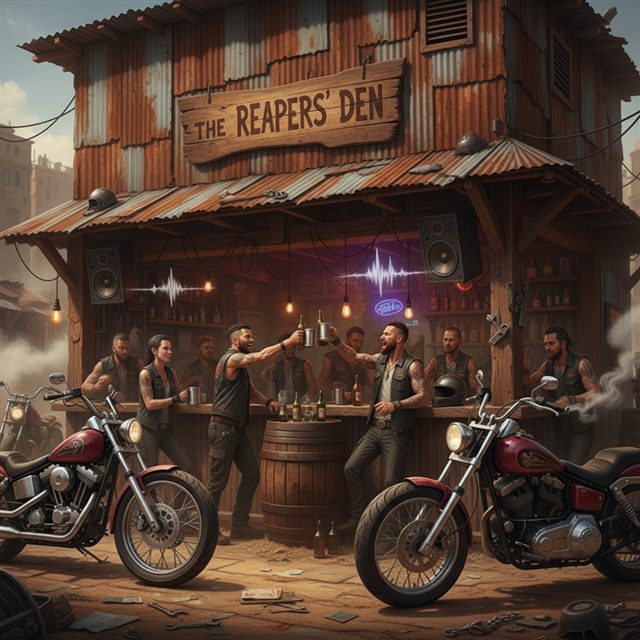 Clubhouse Regulars — Street Wars card art