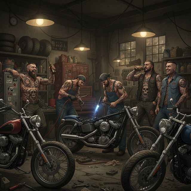 Chop Shop Crew — Street Wars card art