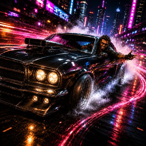 Cruz the Wheelman — Street Wars card art
