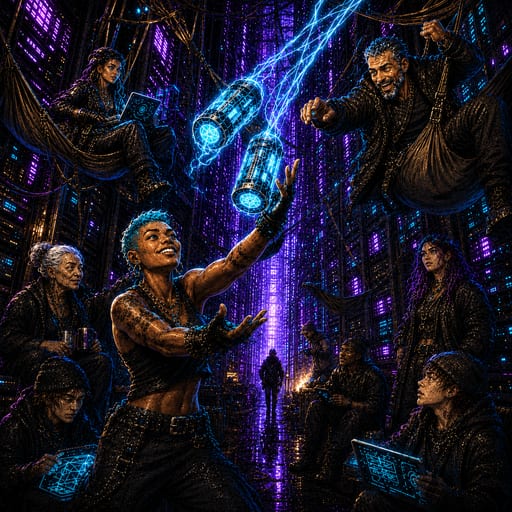 Server Farm Cell — Street Wars card art