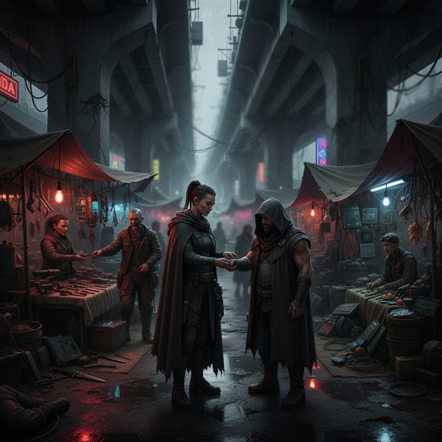 Black Market Fences — Street Wars card art