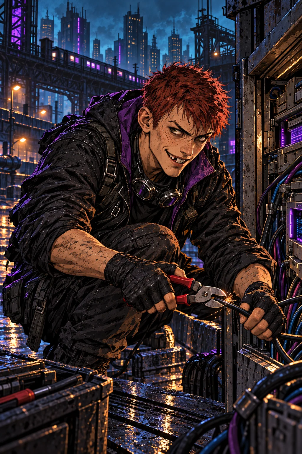 The painting of Dex Arlo, Saboteur