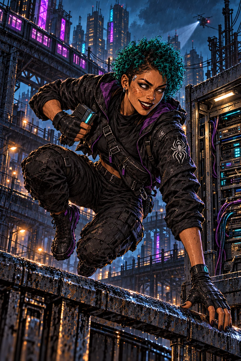 The painting of Ryn, Data Thief