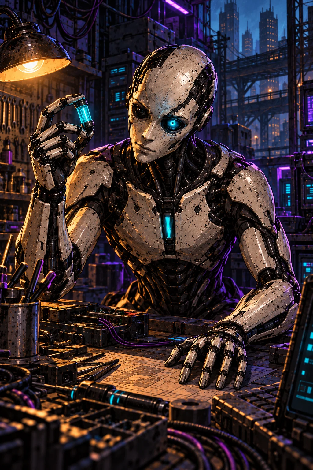 The painting of Proto X