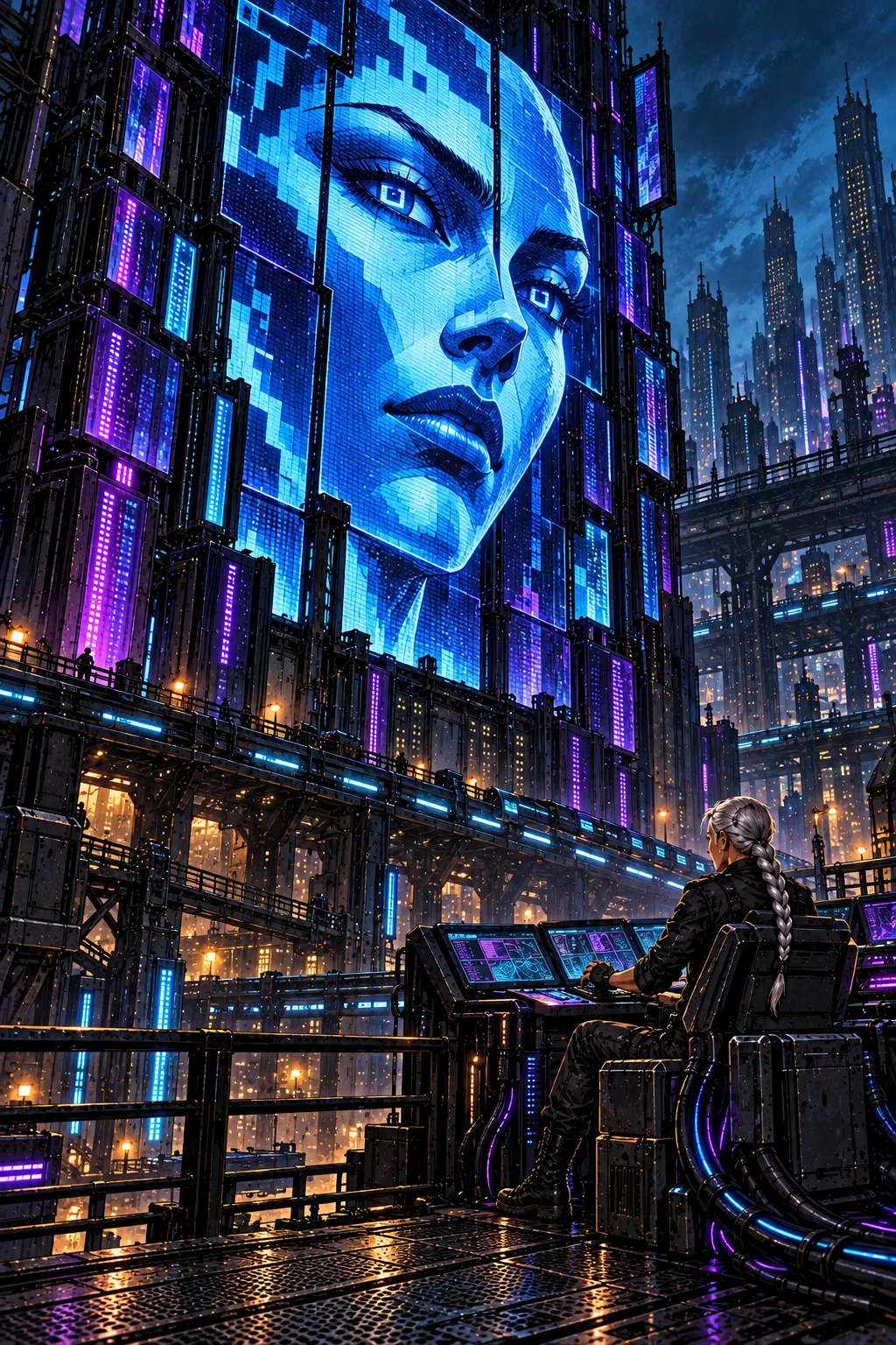 The painting of QUANTUM