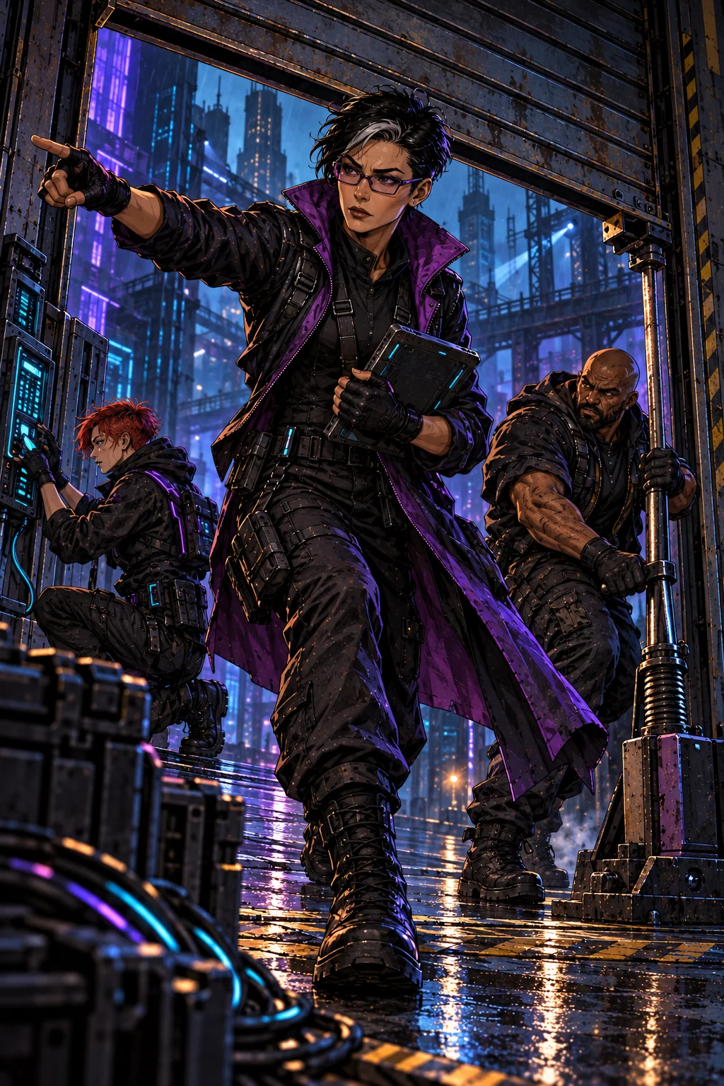 The painting of Breach Team