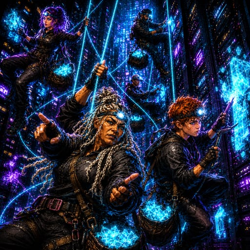 Data Miners — Street Wars card art