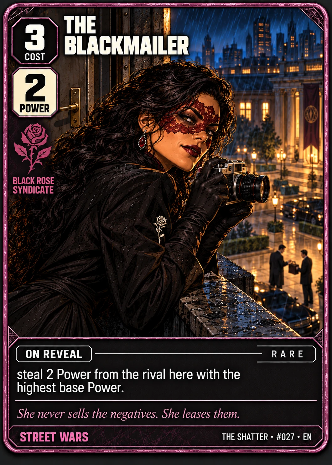 The Blackmailer, Cinematic edition