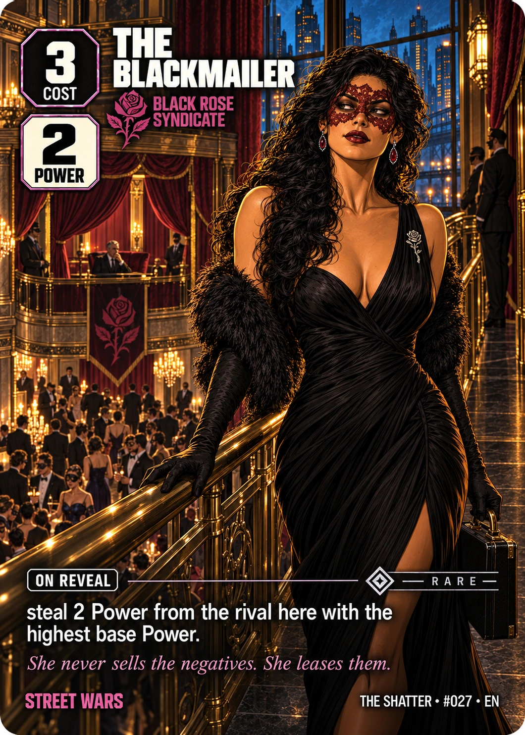 The Blackmailer, Full Art edition