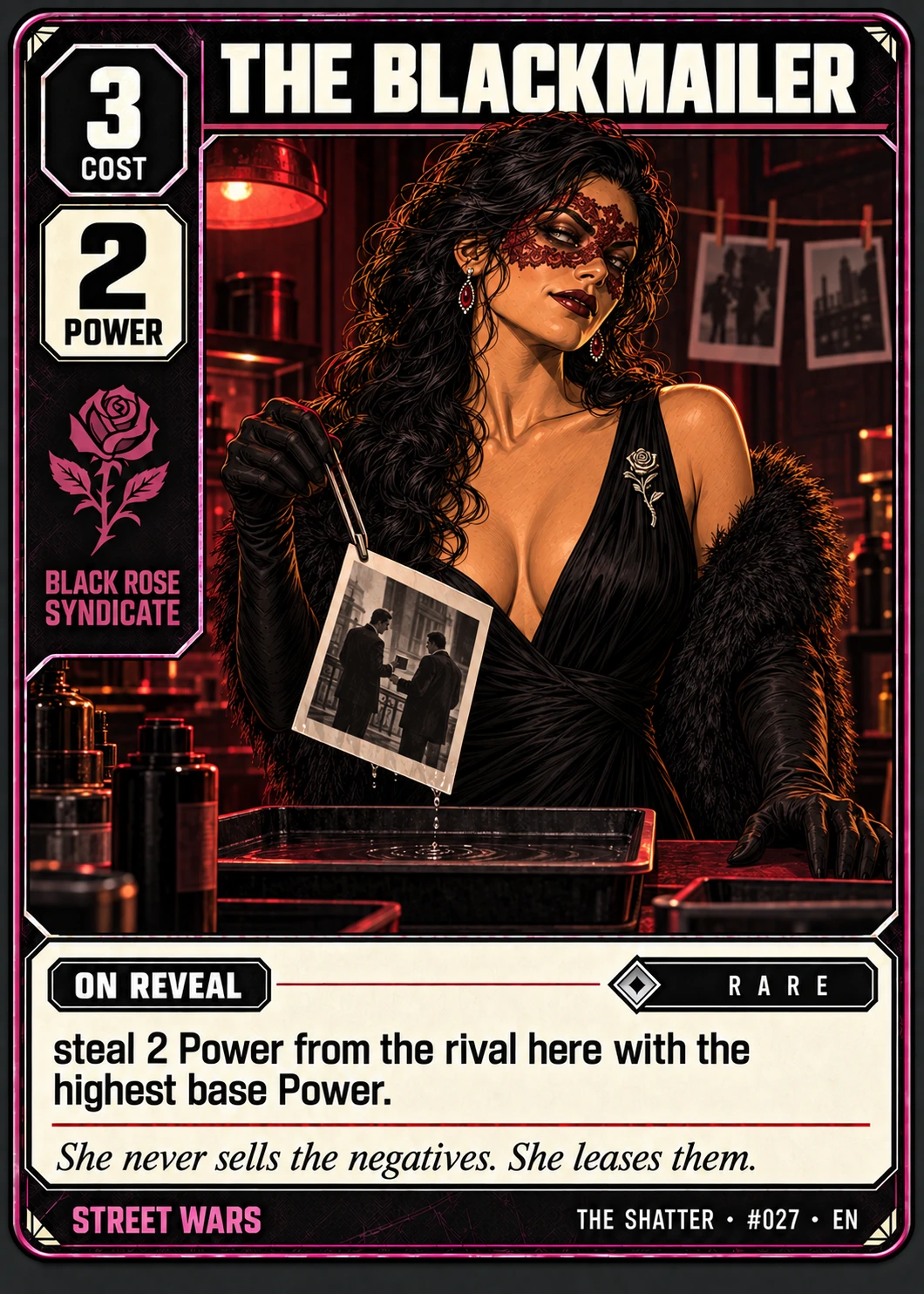 The Blackmailer, Obsidian edition
