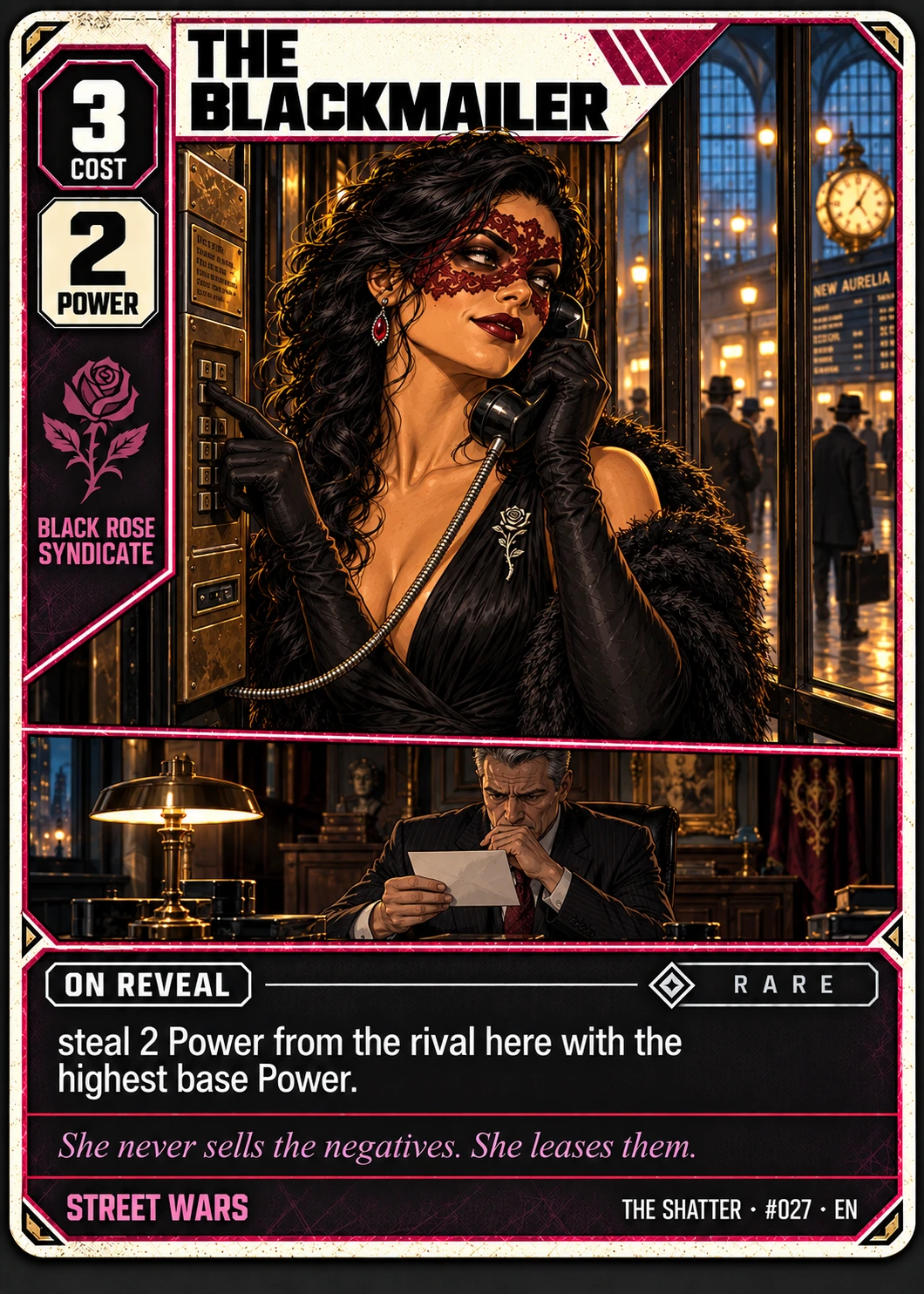 The Blackmailer, Streetprint edition