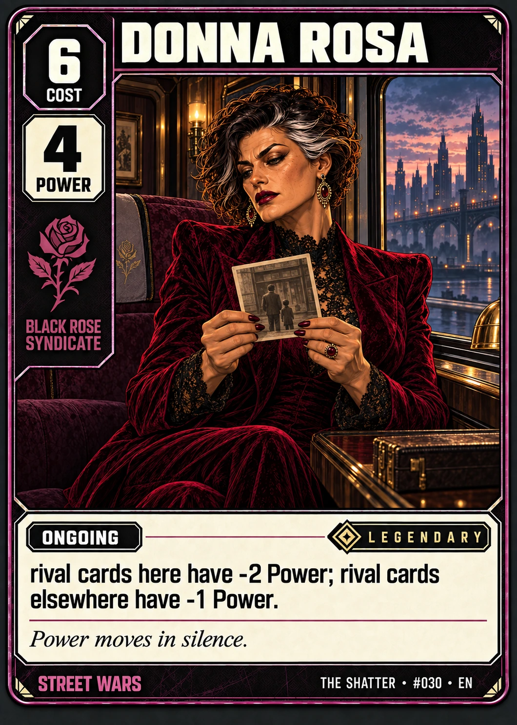 Donna Rosa, Obsidian edition