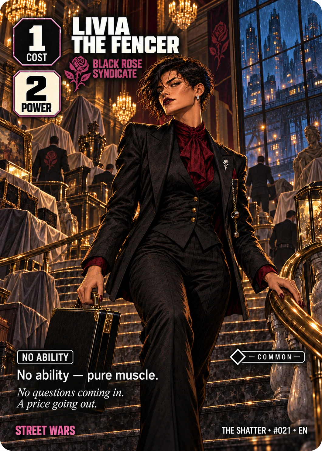 Livia the Fencer, Full Art edition