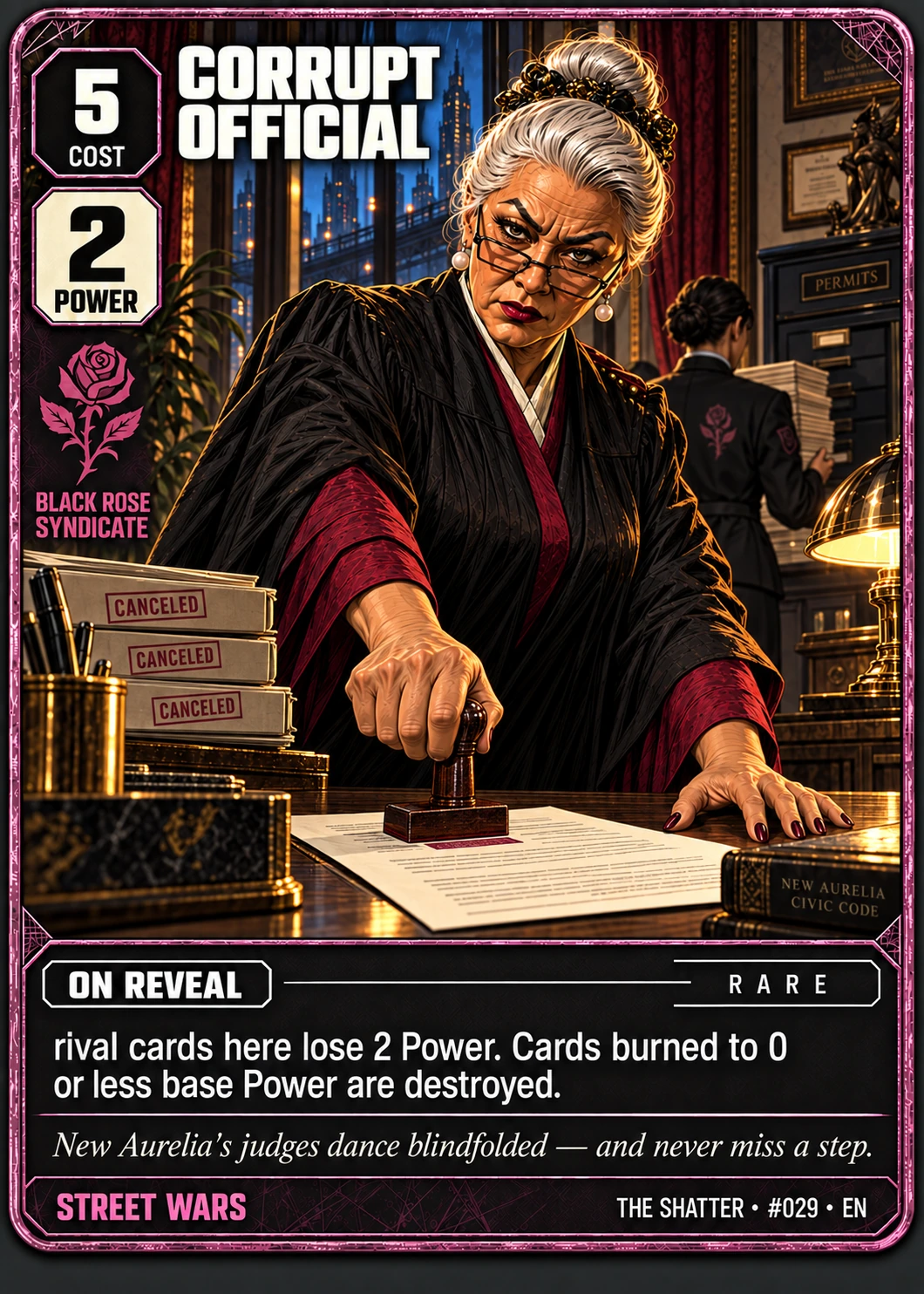 Corrupt Official, Cinematic edition