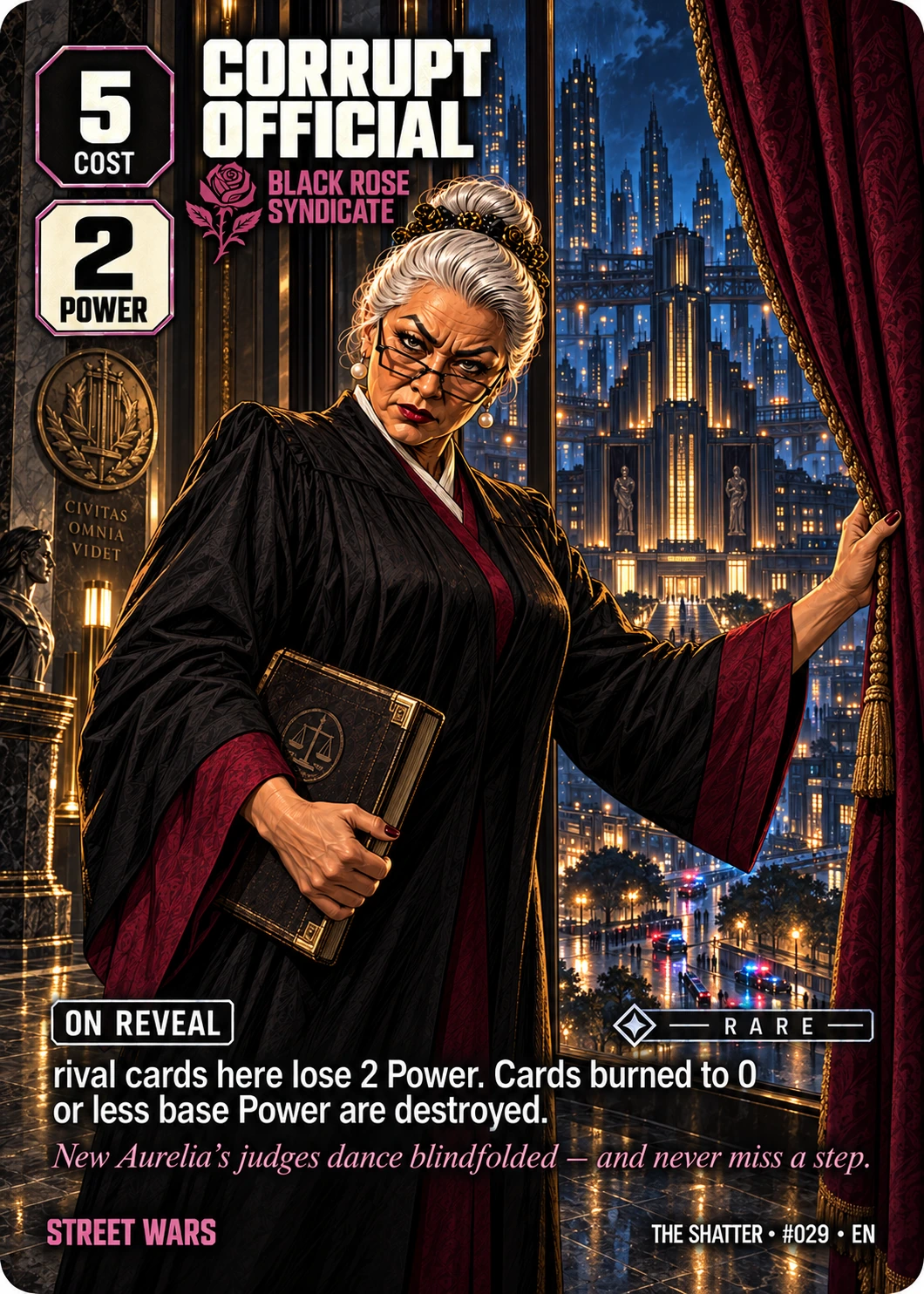 Corrupt Official, Full Art edition