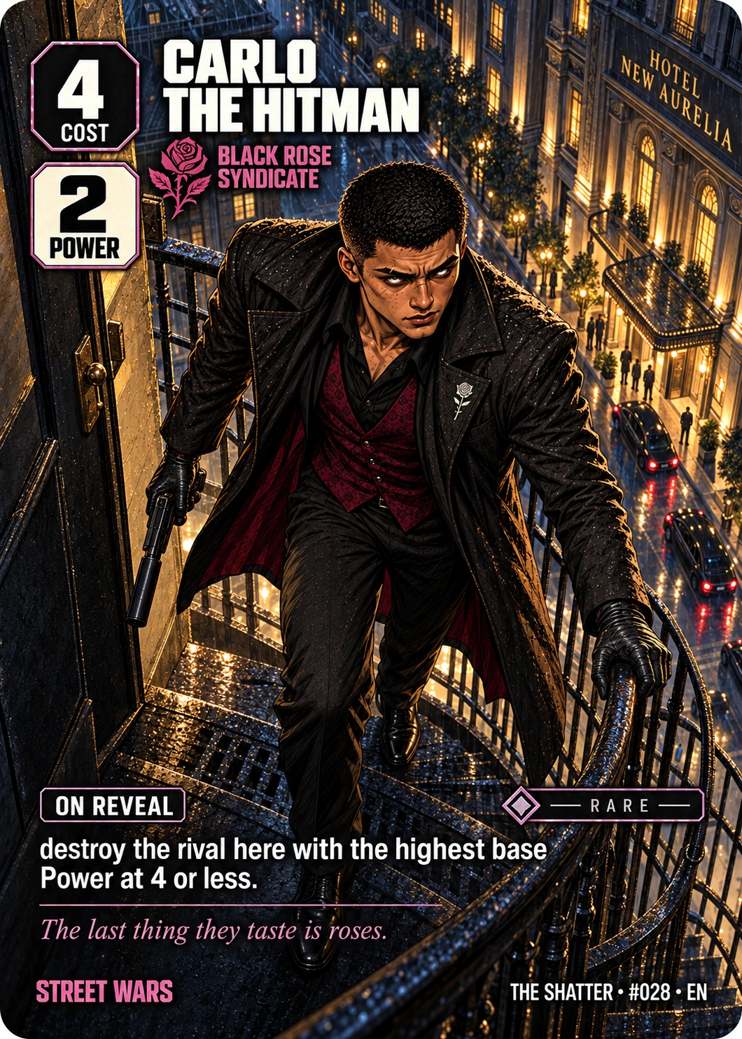 Carlo the Hitman, Full Art edition
