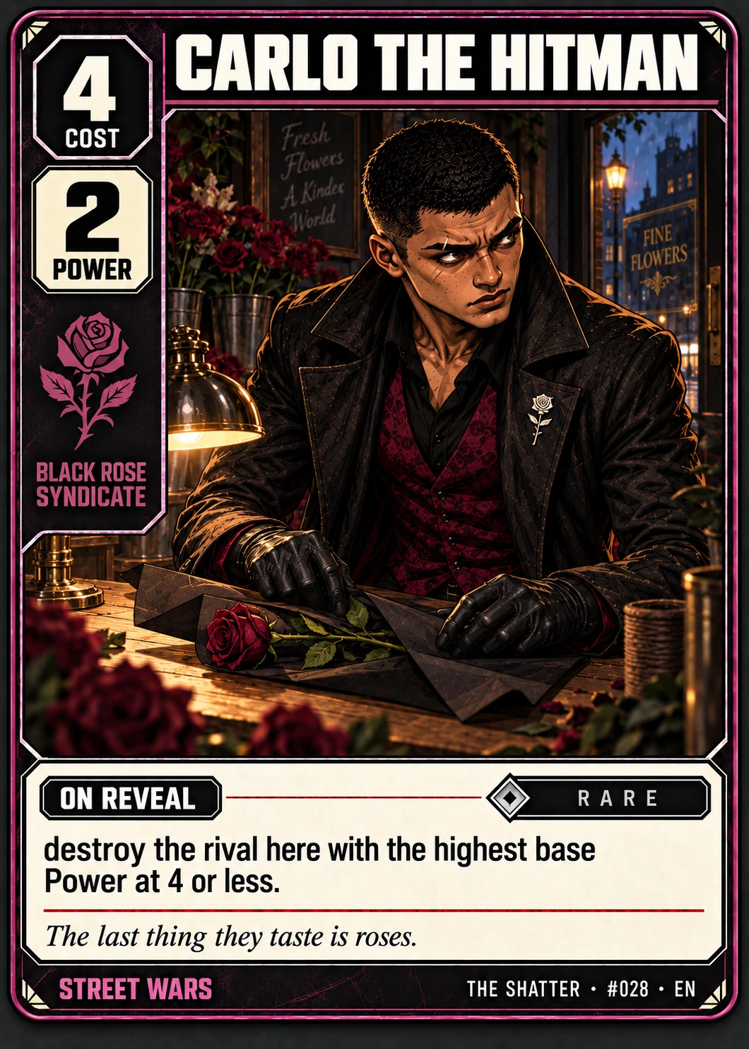 Carlo the Hitman, Obsidian edition