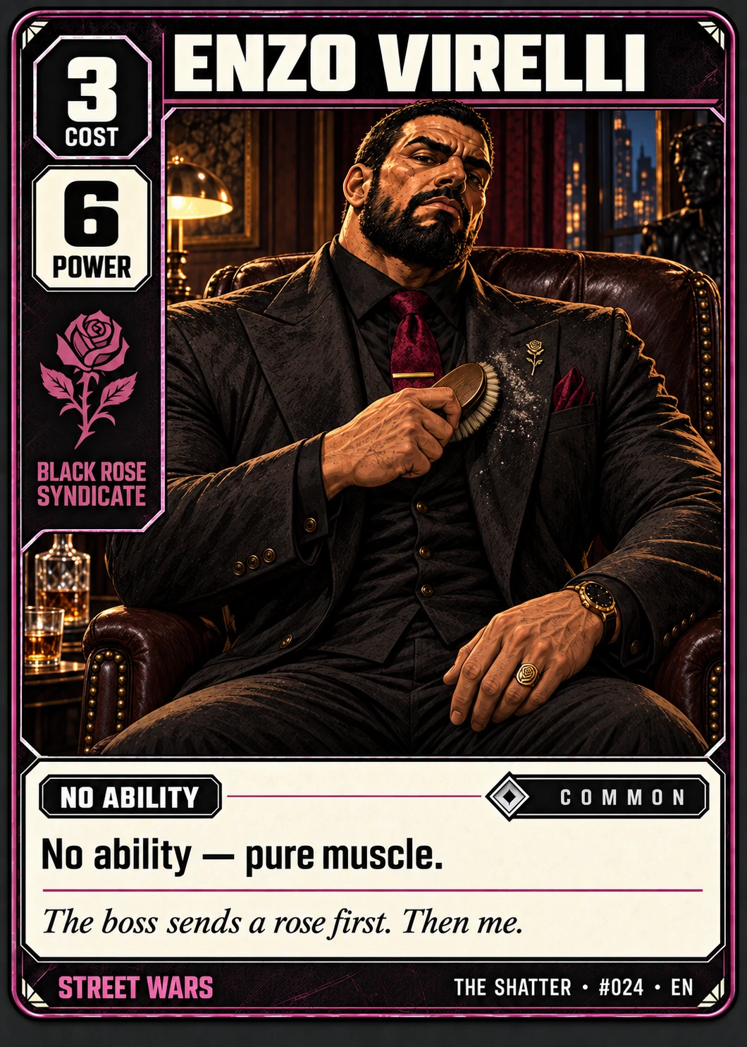 Enzo Virelli, Obsidian edition