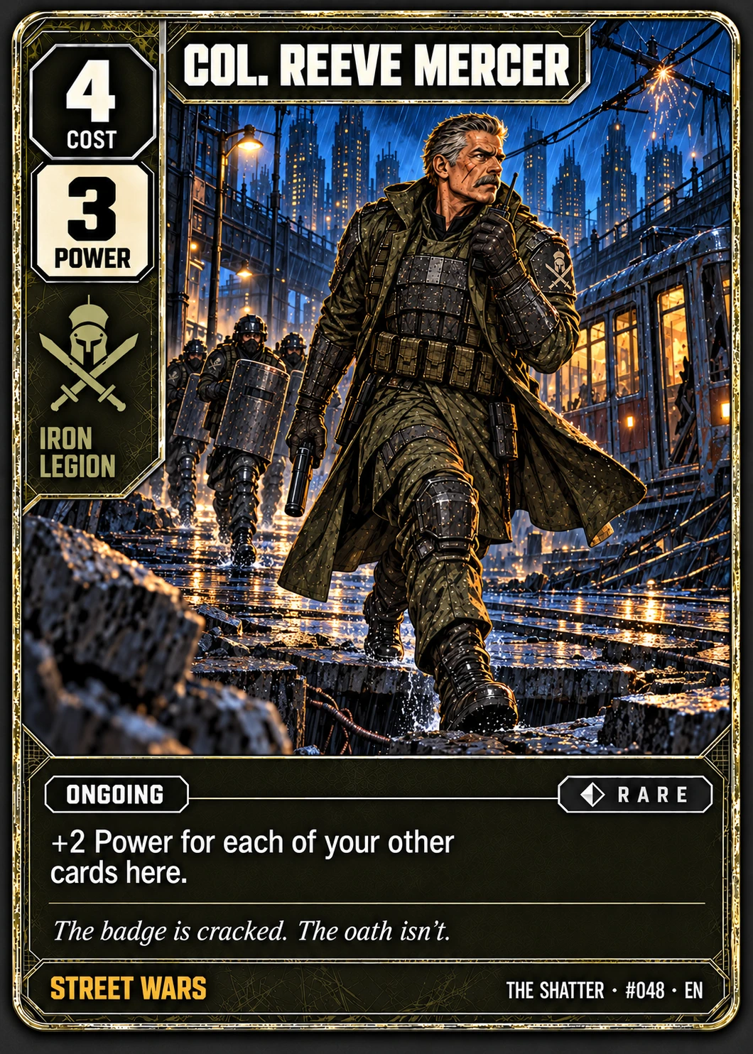 Col. Reeve Mercer, Cinematic edition