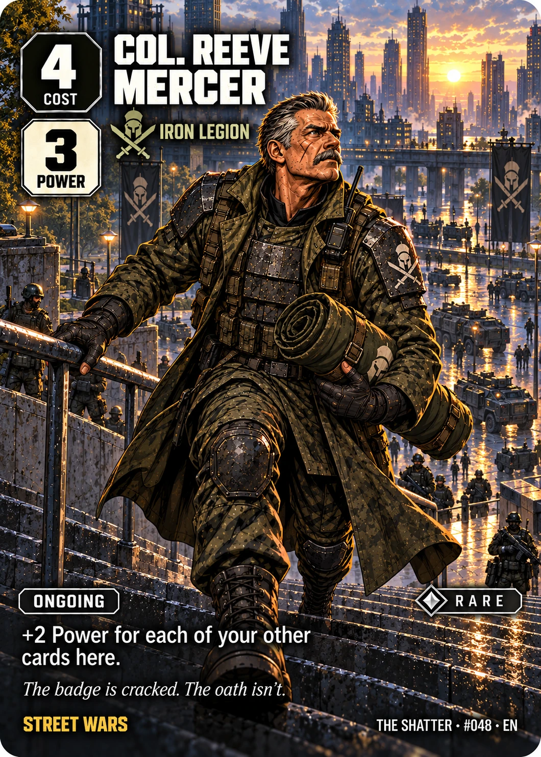 Col. Reeve Mercer, Full Art edition
