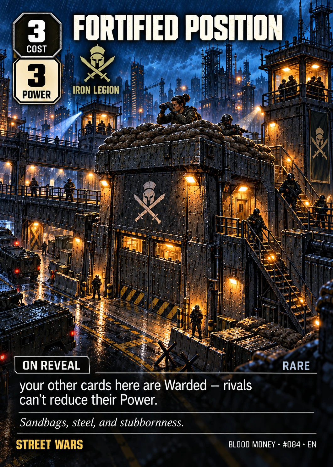 Fortified Position, Full Art edition