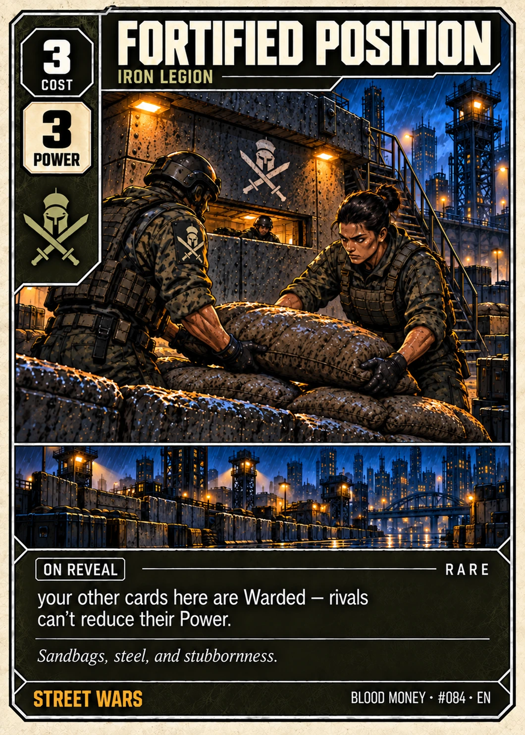 Fortified Position, Streetprint edition
