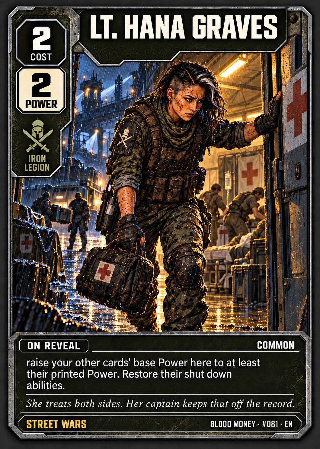 Lt. Hana Graves, Cinematic edition