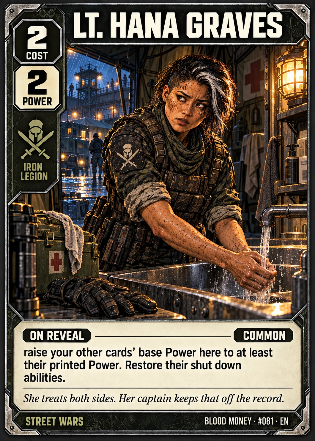 Lt. Hana Graves, Obsidian edition