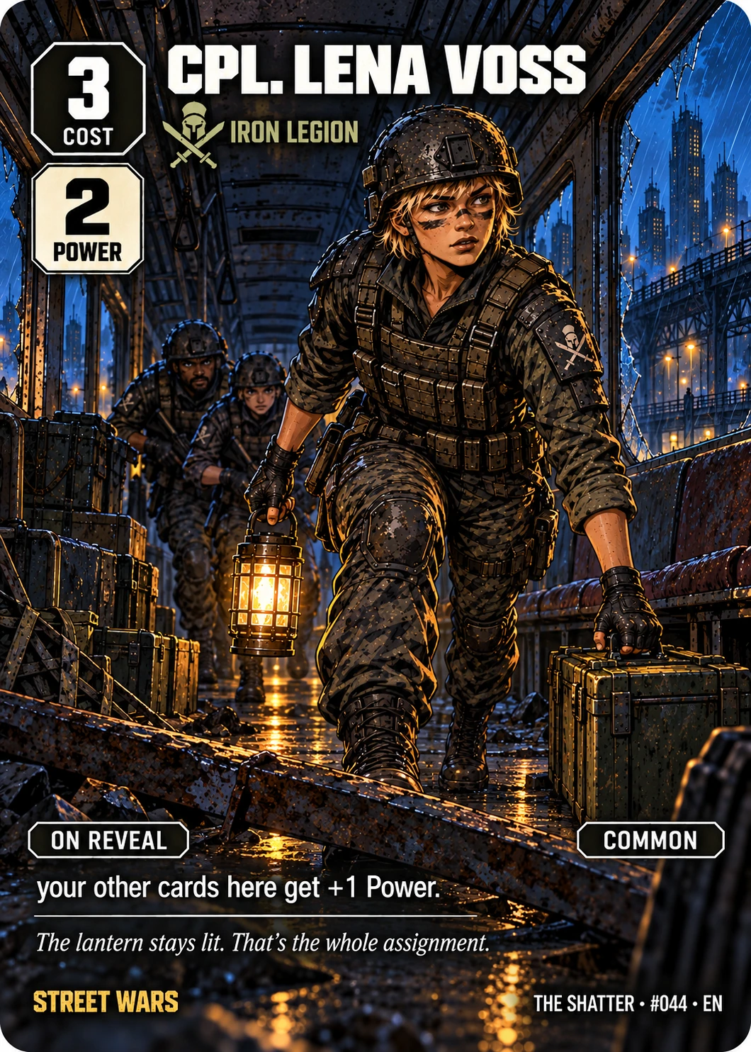 Cpl. Lena Voss, Full Art edition